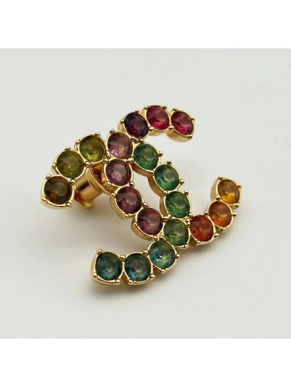 Chanel Cc Logo Brooch Metal #357899C88B